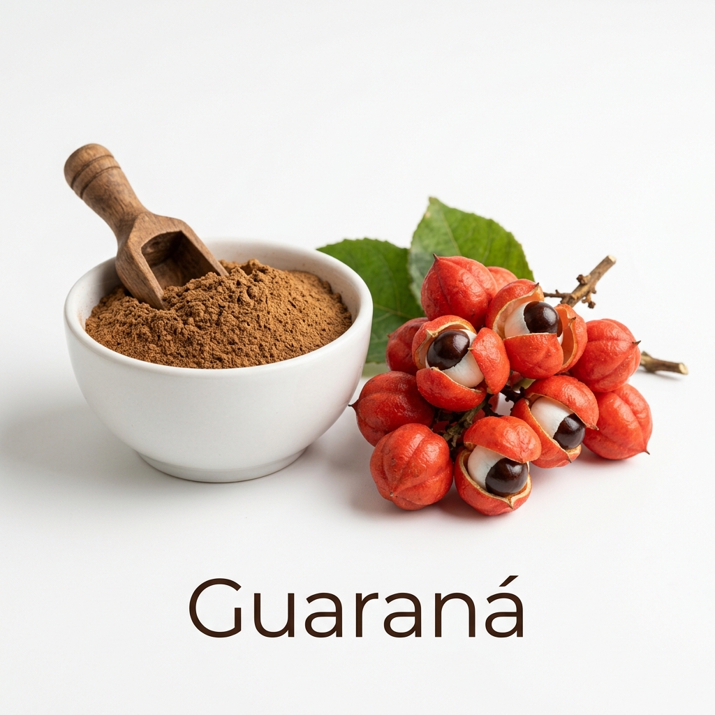 Guaraná — ingrediente natural en Rhino Gold