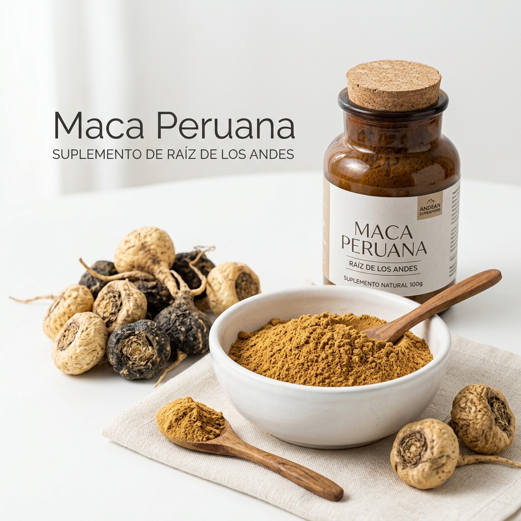 Maca Peruana — ingrediente natural en Rhino Gold