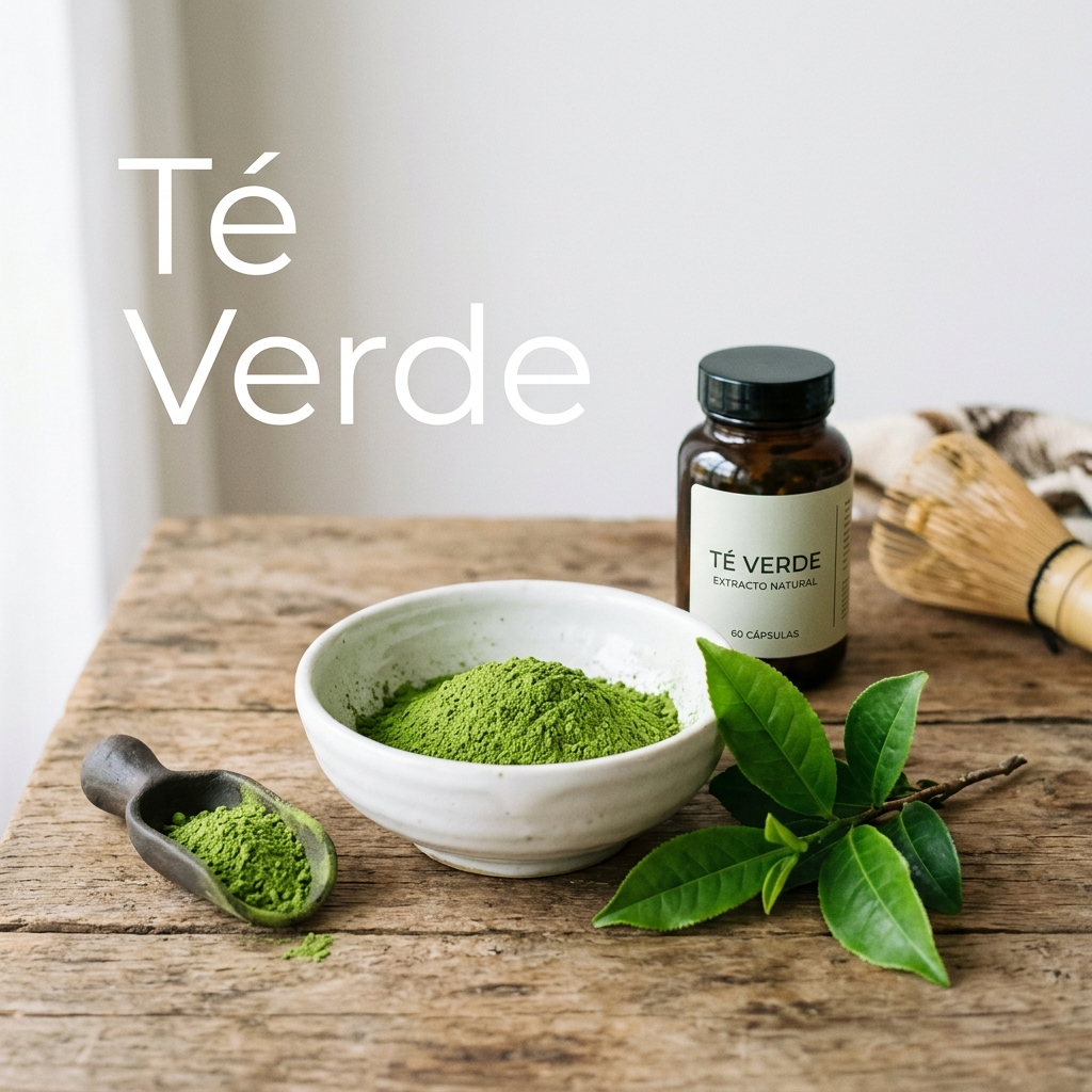 Té Verde — ingrediente natural en Rhino Gold
